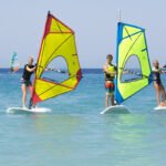 windsurfing